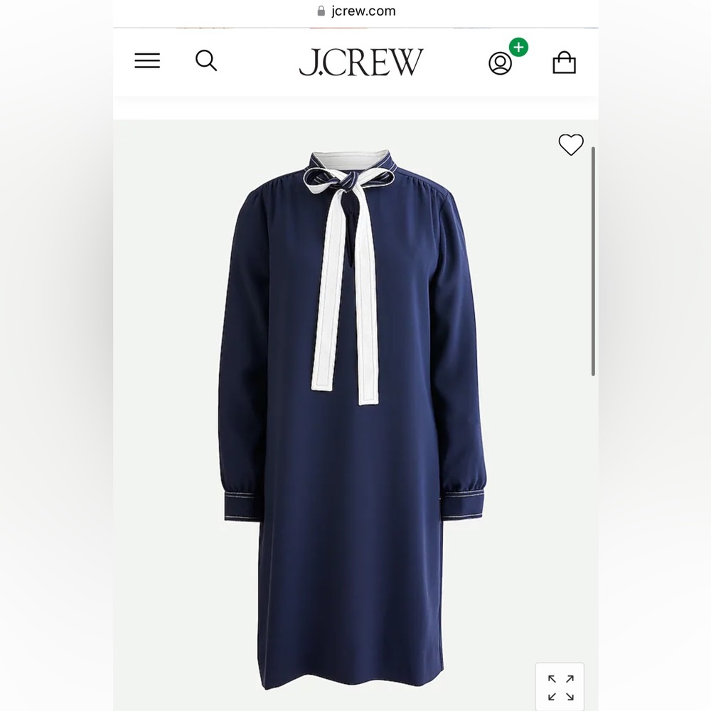 365 Crepe Shift With tie